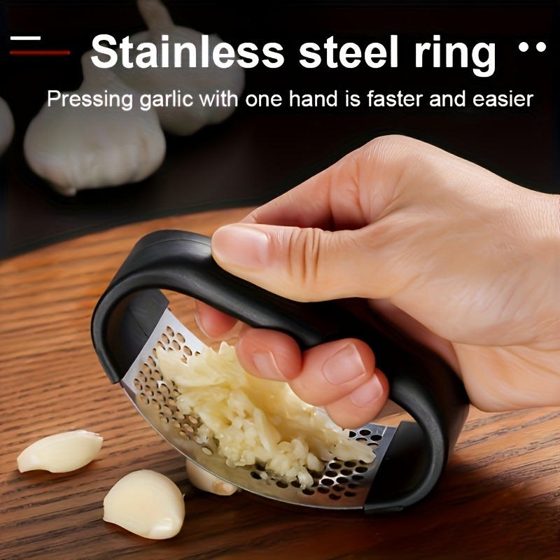 Heavy-Duty Manual Garlic Press - Manual Garlic Press recension och pris