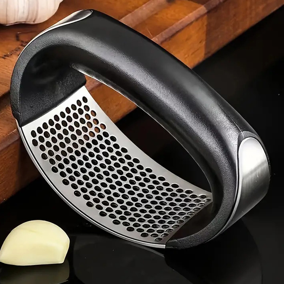 1PC-Garlic press; manual ring  - Manual Garlic Press recension och pris