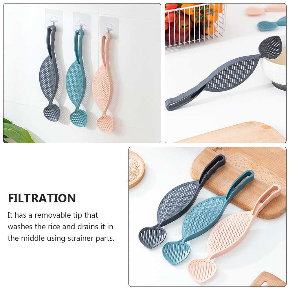 6Pcs Rice Washing Drainer Plas - Kitchen Gadgets Rice Filter recension och pris