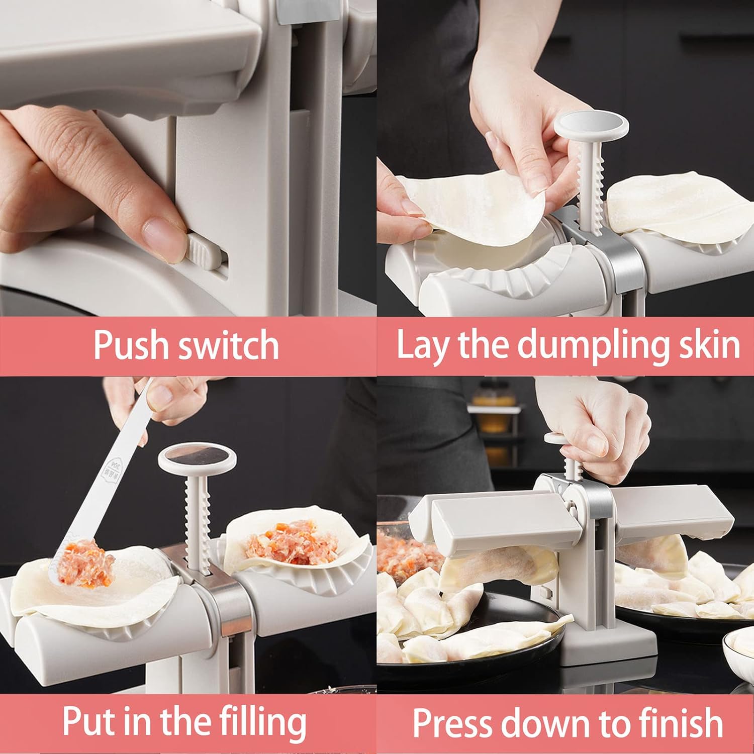 Automatic Dumpling Machine Dou - Kitchen Gadgets Machine recension och pris