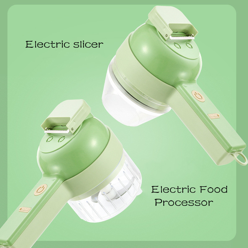 4In1 Electric Vegetable Cutter - Kitchen Gadgets Machine recension och pris