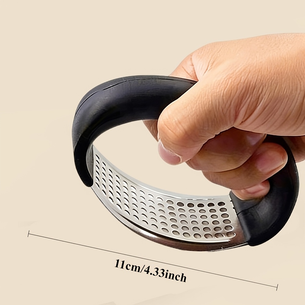 Stainless Steel Garlic Press C - Manual Garlic Press recension och pris
