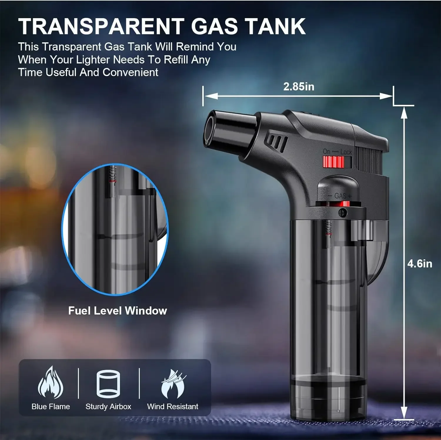 2025 New 4-pack Torch Lighters - Kitchen Gadgets Best Sellers 2025 recension och pris