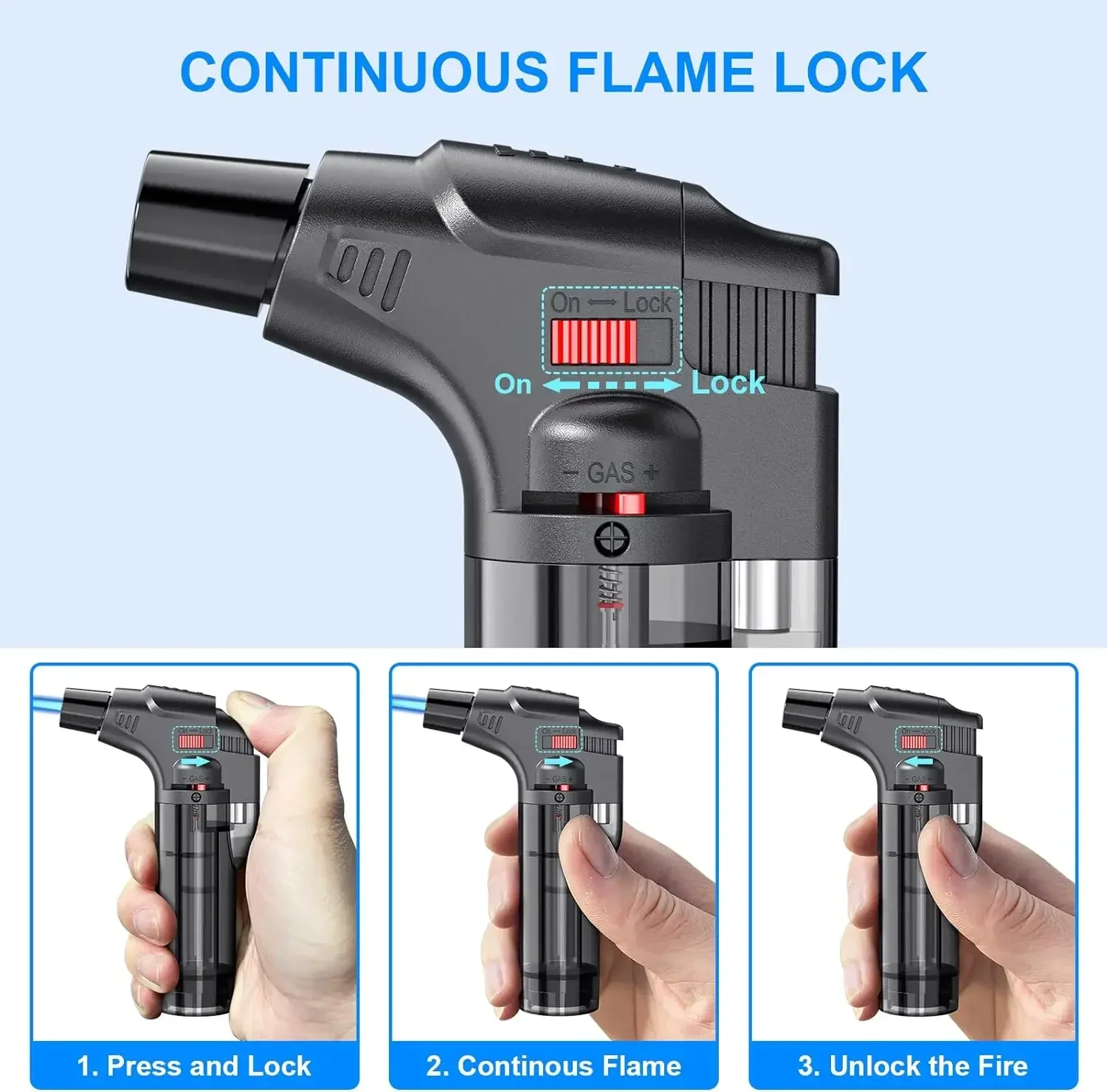2025 New 4-pack Torch Lighters - Kitchen Gadgets Best Sellers 2025 recension och pris