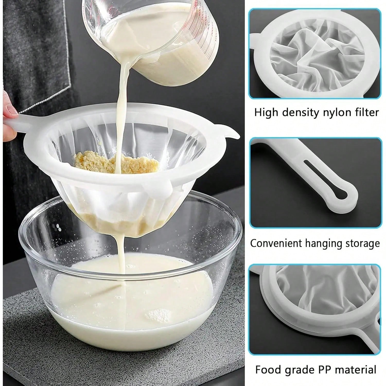 [3pcs Stainless Steel Kitchen  - Kitchen Gadgets Vegetable Cutter recension och pris