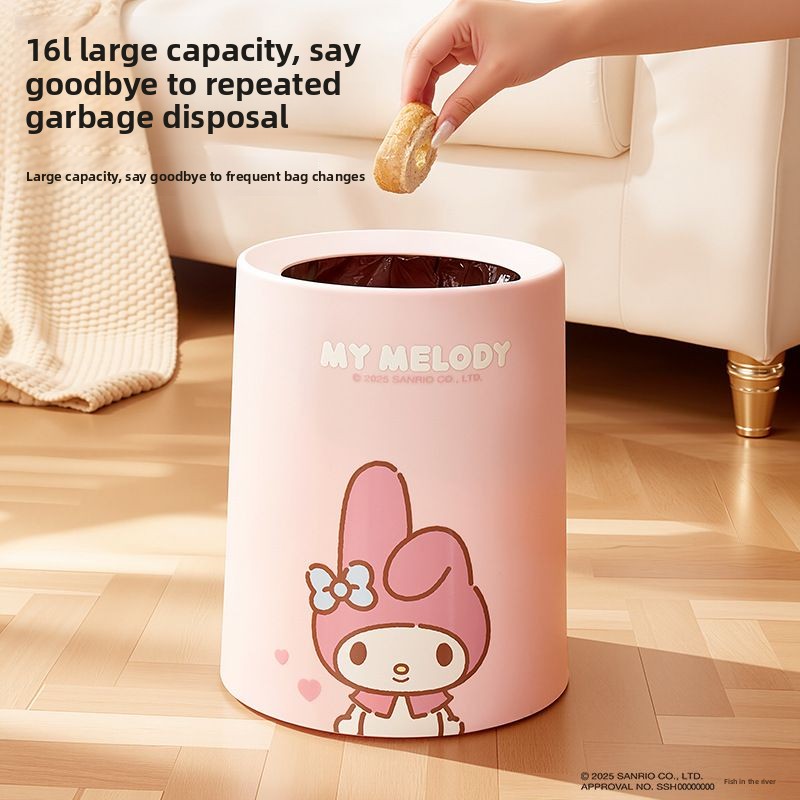 Anime Sanrio Melody Trash Can  - Kitchen Gadgets Best Sellers 2025 recension och pris