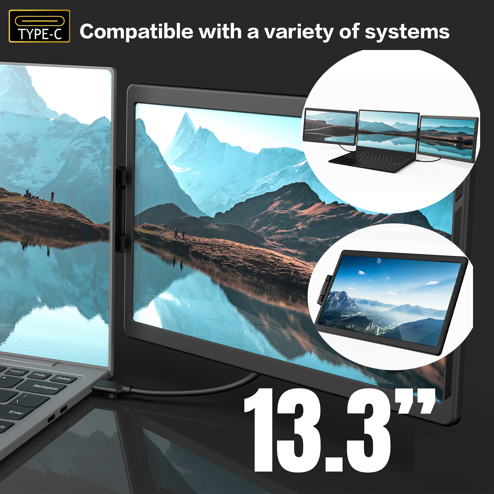 13.3 Inch LCD Laptop Monitor F - Kitchen Gadgets Videos recension och pris