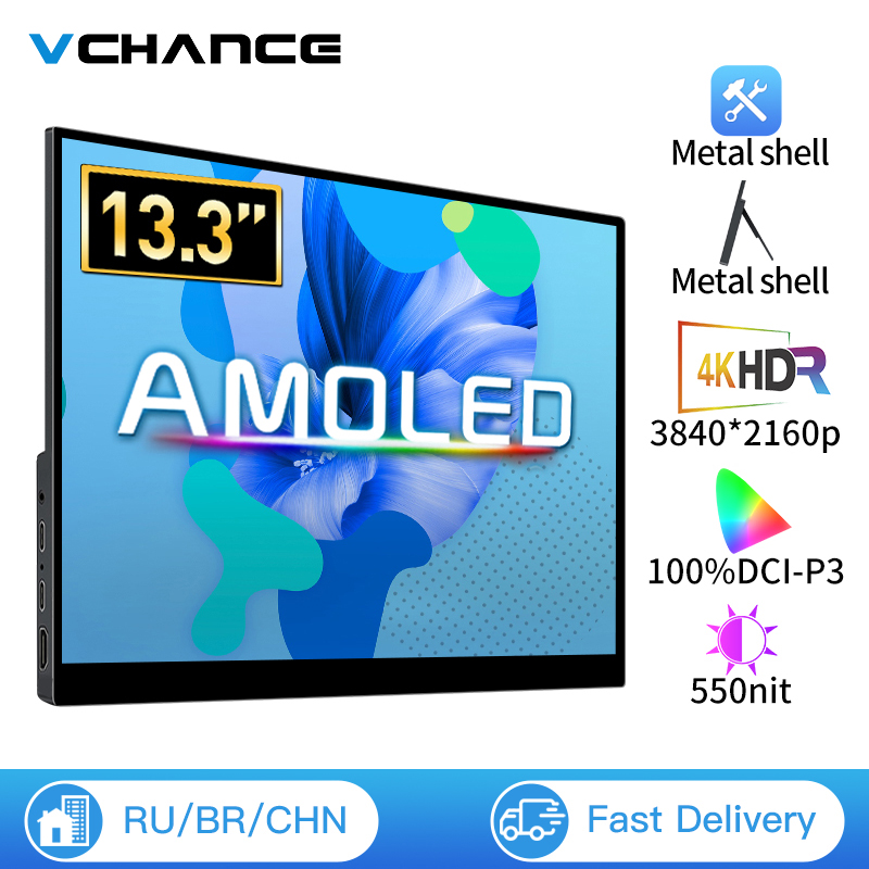 VCHANCE 13.3 Inch 4K OLED Port - Kitchen Gadgets Videos recension och pris